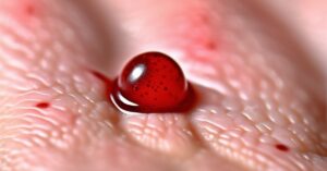 Punkty rubinowe, nerwica, czerwone kropki na ciele: co oznaczają?