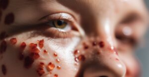 Suche czerwone plamy na ciele nie swędzące: co oznaczają?