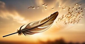 Pióro tatuaż znaczenie: Symbol wolności, piękna i indywidualizmu